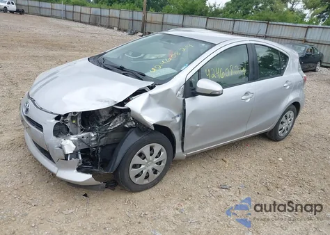 2014 Toyota Prius C One from USA, damaged, VIN JTDKDTB36E1075986